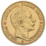 20 Mark Goldmünze Preussen Wilhelm II.
