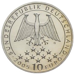 10 Euro Friedrich von Schiller 2005