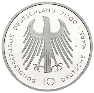 10 Mark Dom zu Aachen 2000