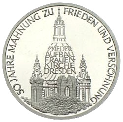 10 Mark Frauenkirche Dresden