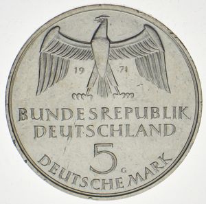 5 DM Reichsgründung 1971