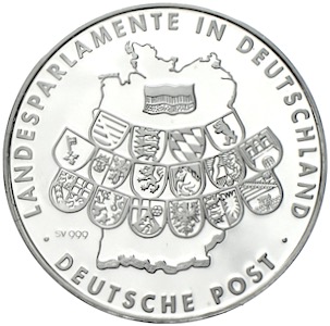 Erfurt Silbermedaille Landesparlamente