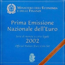Italien KMS Kursmünzensatz 2002