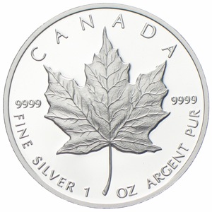 Kanada Maple Leaf Silber
