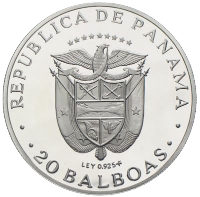 Panama Balboas Simon Bolivar