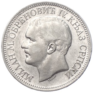 Der Dinar динарa Münzen von Serbien ANHAPA