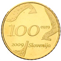 Slowenien 100 Euro Goldmünze Music 2005