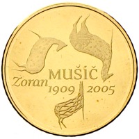 Slowenien 100 Euro Goldmünze Music
