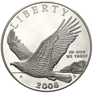 USA 1 Dollar 2008 Bald Eagle