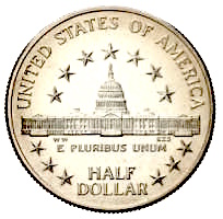 USA Congress Bicentennial Silber Dollar von 1989